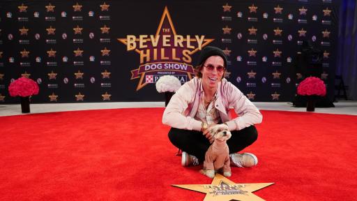 Shaun White with dog