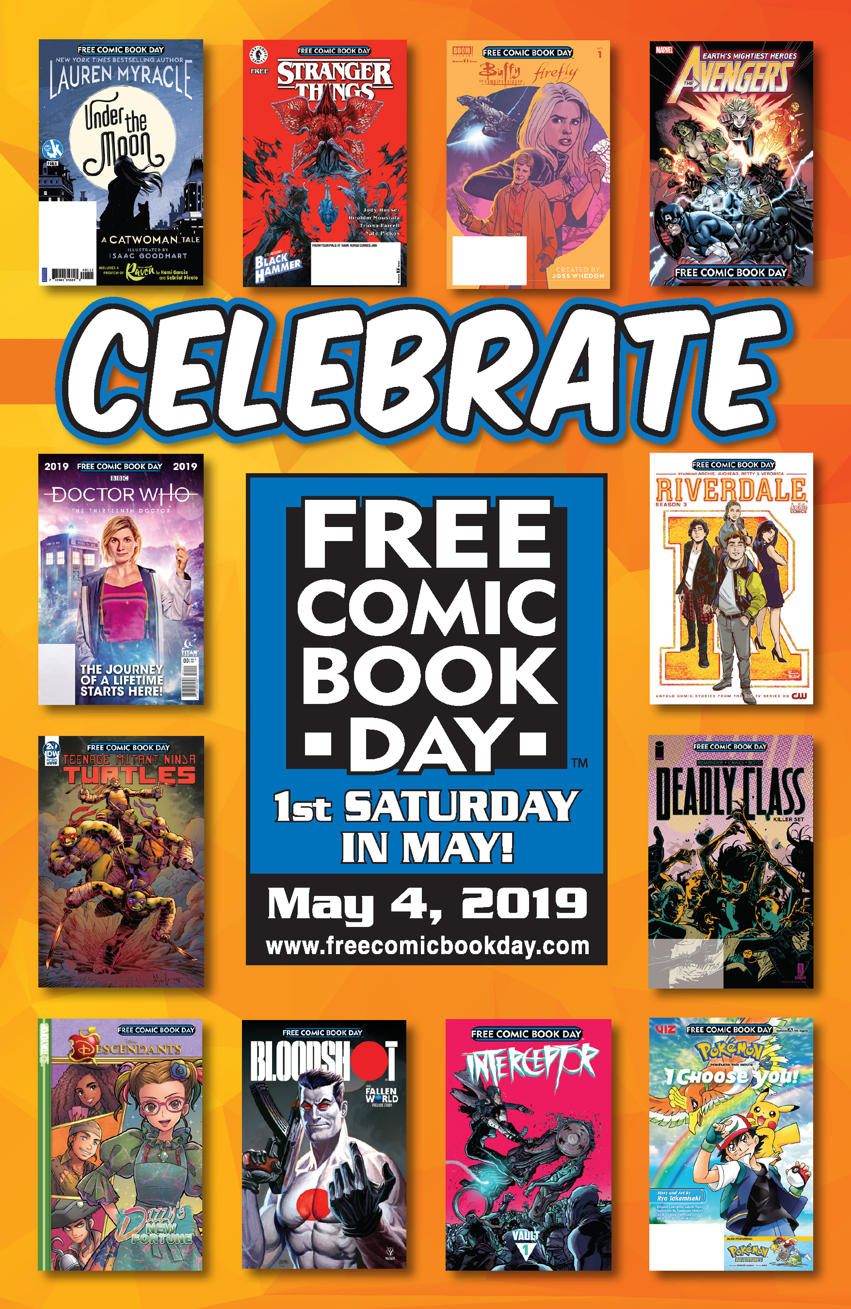 National Free Comic Book Day Comes to Comic Book Specialty Shops on May 4th