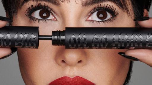 Jackie Cruz holding mascara