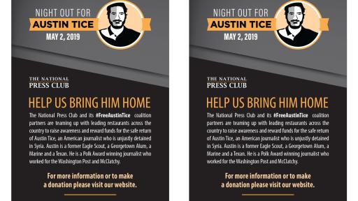 Download: Printable Tabletop Sign