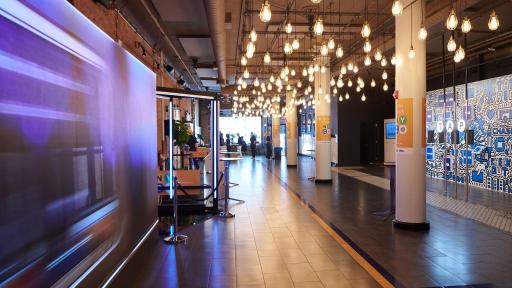 Visa and Chase celebrate the launch tap to pay cards coming to NYC public transit.