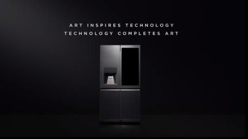 LG SIGNATURE Digital Ad-Refrigerator