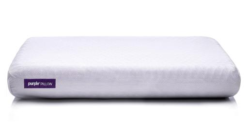 Product shot of the purple pillow