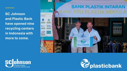 Plastic bank recycling center