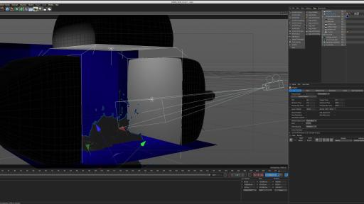 Early look development for water graphic concept