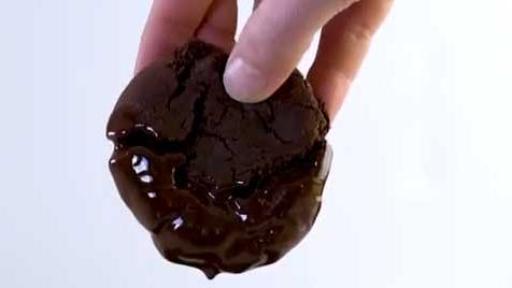 Salted Dark Chocolate Almond Milk Cookies with Toasted Almonds