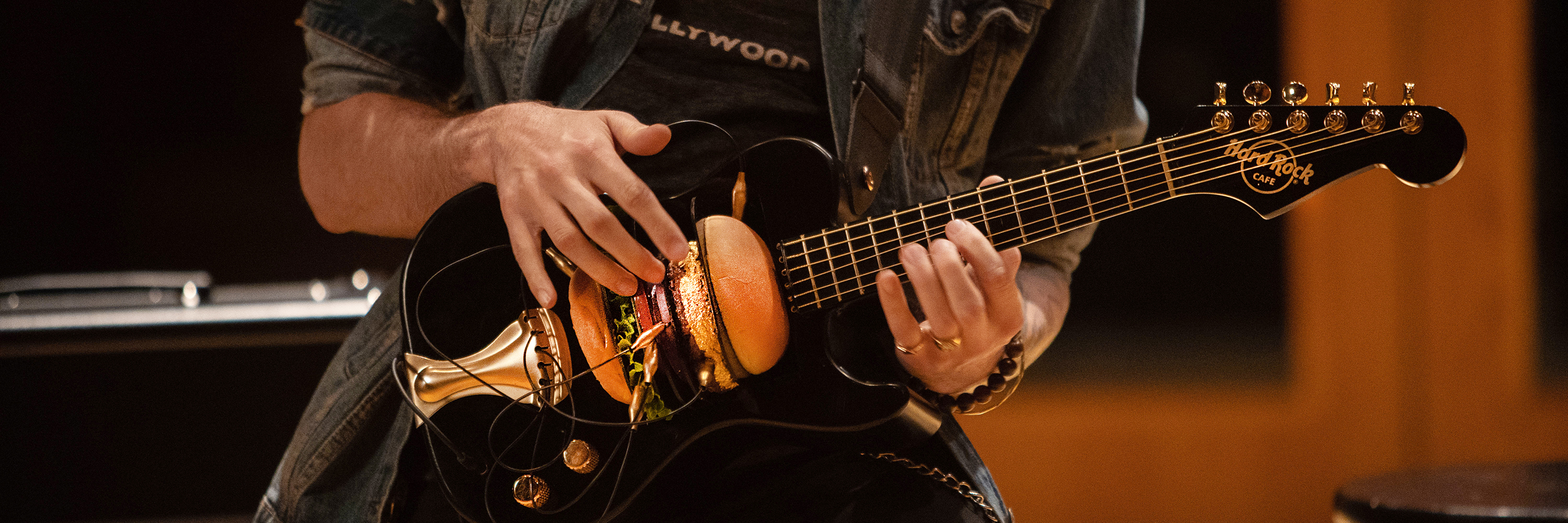 The Burger-Powered Guitar