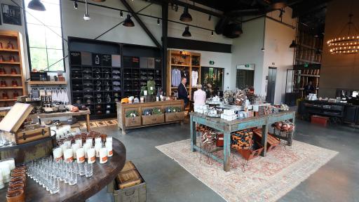 The New Bulleit Distilling Co. Visitor Experience Cocktail Bar in Shelbyville, Ky