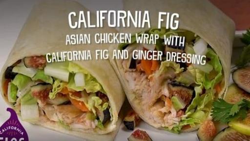 CA Figs Asian Chicken Wrap