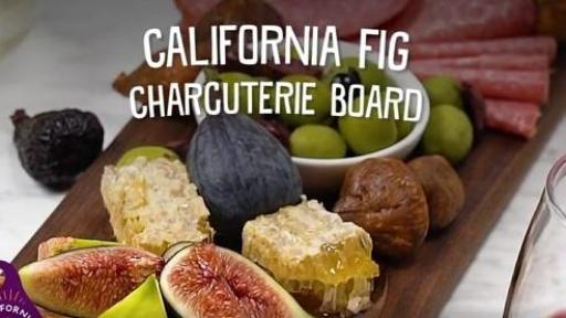 CA Figs Charcuterie Board