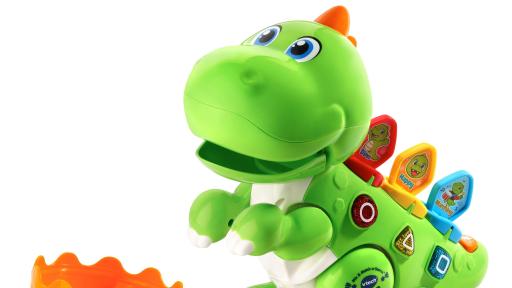 VTech® announces the availability of new infant, toddler and preschool toys, including the Mix & Match-a-Saurus™.