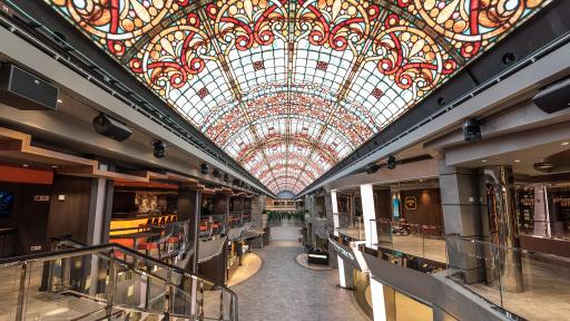 Interior of the MSC Meraviglia