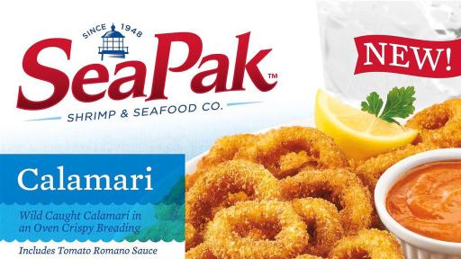SeaPak Calamari Packaging