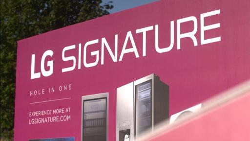 Hole-in-one event at the LG SIGNATURE Hole at the 2019 Evian Championship