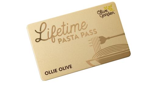 Lifetime Pasta Pass