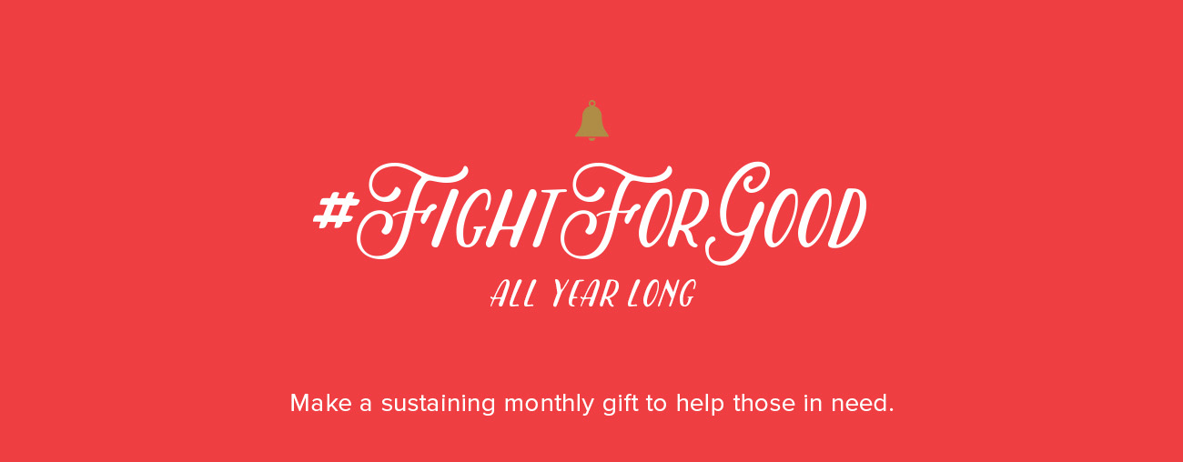 Fight For Good Banner