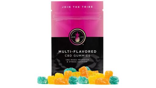 100% fruit CBD infused gummies