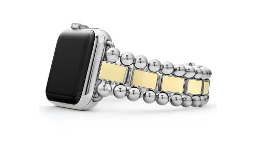 LAGOS Stainless Steel and 18K Gold Smart Caviar