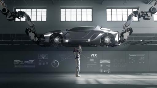 HMG - Vest Exoskeleton (VEX) wearable robot video (Hyundai Motor Group Version)