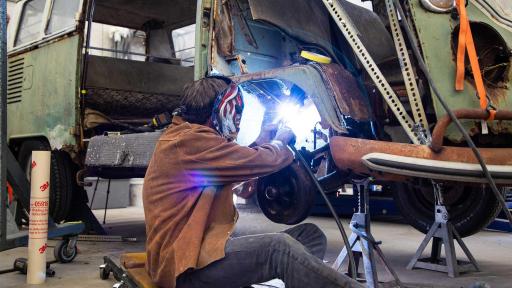 1966 Volkswagen Deluxe Station Wagon Preservation. Photo credit: Historic Vehicle Association