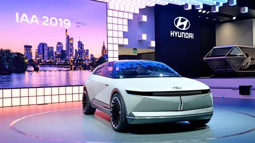 Hyundai Motor showcases new EV Concept 『45』 at 2019 Frankfurt Motor Show
