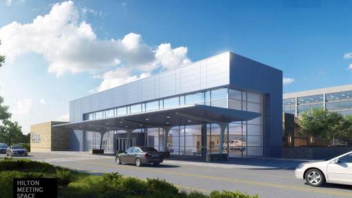 Outdoor view of Hilton Knoxville Airport Conference Center