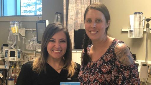 Sara Following Her Surgery With Dr. Jacqueline Weisbein, D.O.