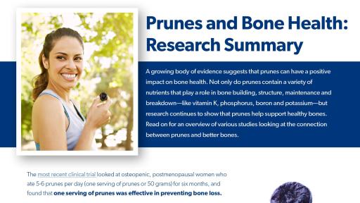 Bone Health Research Summary