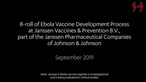 J&J Ebola Vaccine B-Roll Footage