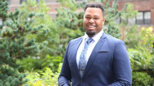 Deondre Moore (Community mobilizer, AHF Houston and ambassador for The Elizabeth Taylor AIDS Foundation)