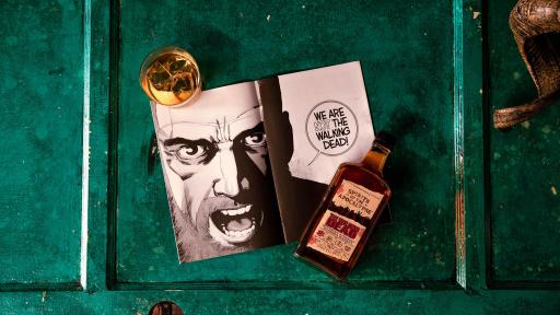 Old Man Rick & Bottle On Comic