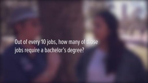 Play Video: How Many Jobs Need a 4 Year Degree
