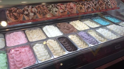Ice Cream cooler display