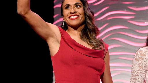 Marta Vieira da Silva was honored by the Women&rsquo;s Sports Foundation in NYC.