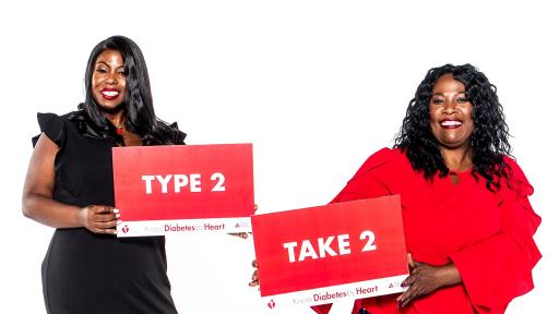 Hyvelle Ferguson Davis and her Champion, Judith Missick