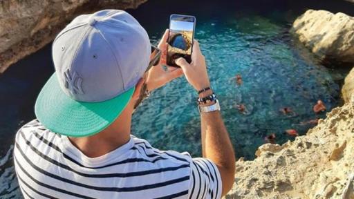 @giuseppe_ig filming with LG Mobile