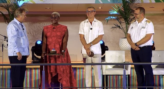 It’s Official: Royal Caribbean and First Bahamian Paratriathlete Name New Ship Odyssey of the Seas