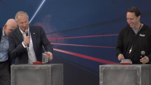 Boring Machine Turned On