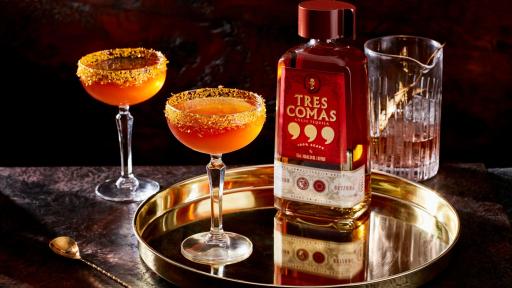 Russ Fest Cocktail Made with Tres Comas Añejo Tequila