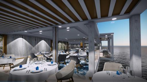 Seven Seas Splendor La Veranda at Setti Mari Alcove Seating