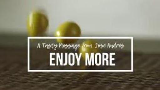 Jose Andr&eacute;s' Tasty Message Video