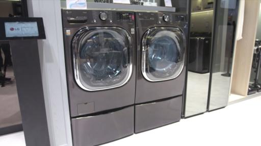 LG ThinQ Front Load Washer and Dryer Pair