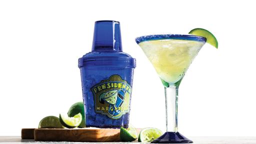 Hand Sh-Sh-Sh-Shaken 25 Times Presidente Margarita