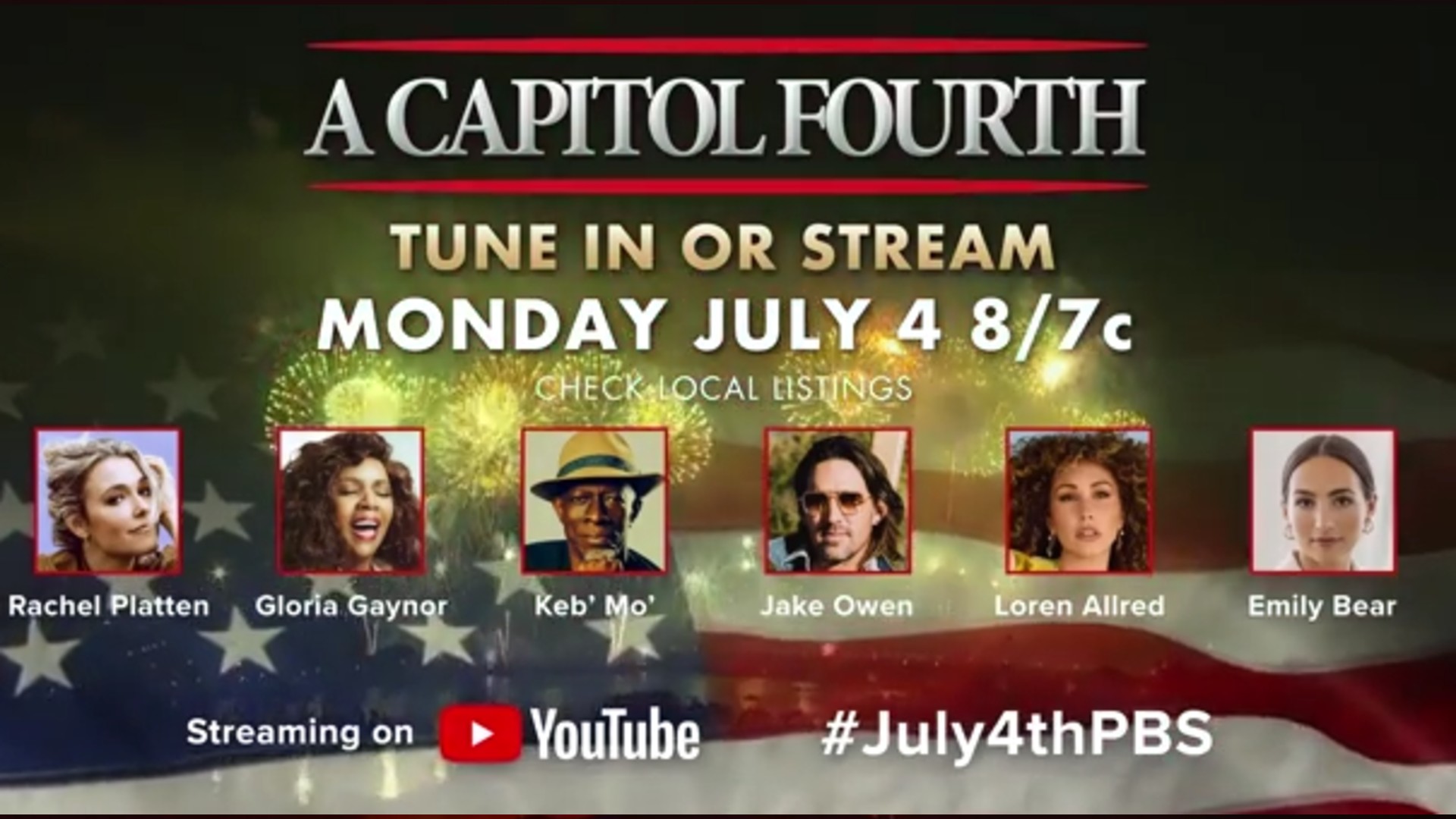 Play Video: The cast of “A Capitol Fourth” on PBS