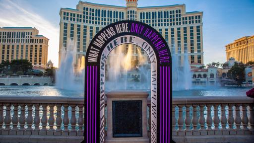 Fountains of Bellagio Instagram Pop-up