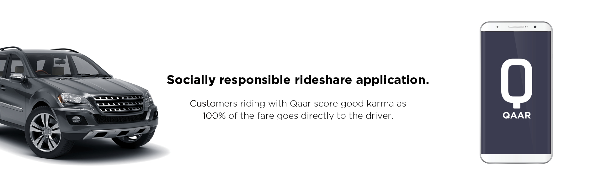 QAAR - Socially Responsible Rideshare Application