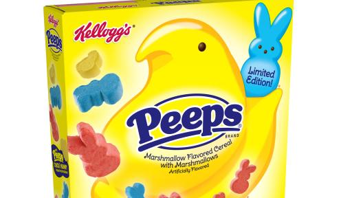 PEEPS Marshmallow Flavored Cereal with Marshmallows 2020