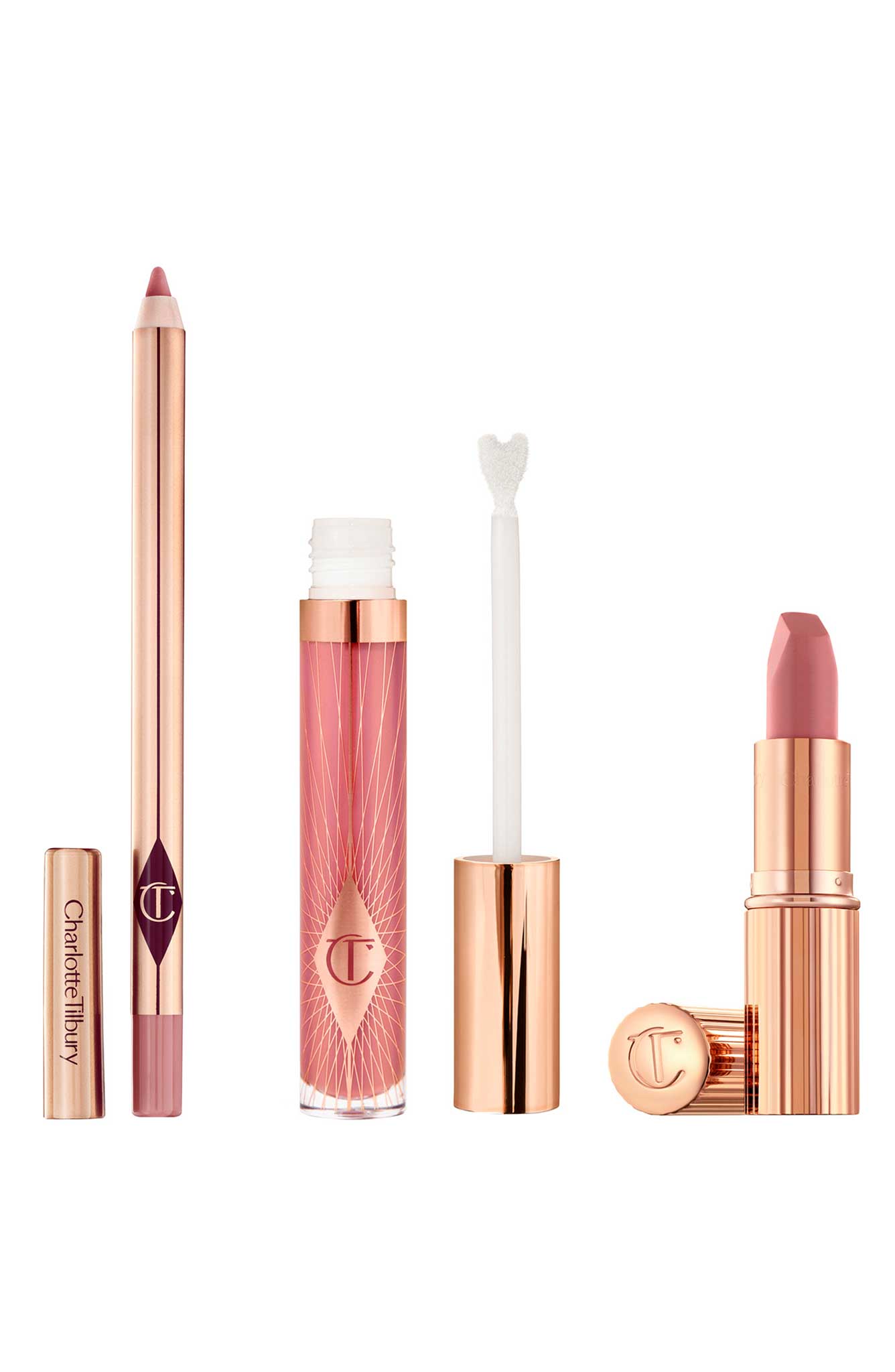 Charlotte Tilbury Pillow Talk Secrets: I’m a huge fan of the Pillow Talk collection! Now that there’s a Collagen Lip Bath Gloss in the same shade included exclusively in the set, Charlotte Tilbury has truly created the perfect golden glow for everyone’s lips.