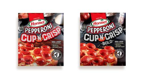 Hormel&reg; Pepperoni Cup N&rsquo; Crisp packaging