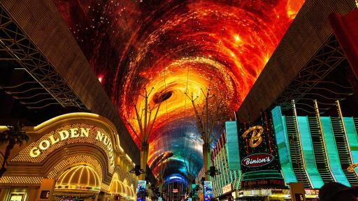 Fremont Street Experience Illuminates Downtown Las Vegas with Stunning Visuals on Upgraded Viva Vision Canopy